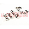 KIT TERMINALI MODANATURE PROFILI LATERALI AUTOBIANCHI BIANCHINA CABRIO