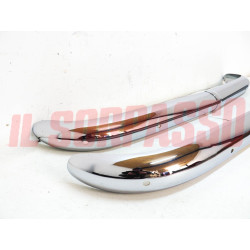 LAMA PARAURTI ANTERIORE + POSTERIORE SIMCA 1000 1 SERIE ORIGINALI