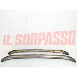 LAMA PARAURTI ANTERIORE + POSTERIORE SIMCA 1000 1 SERIE ORIGINALI