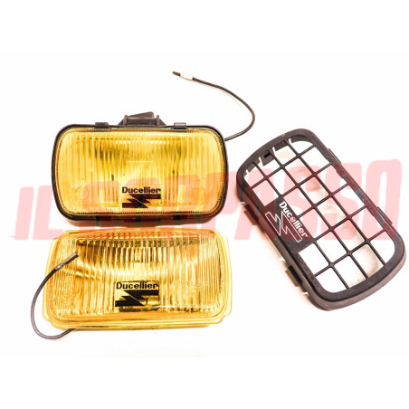 FENDINEBBIA GIALLI DUCELLIER FIAT PANDA 30 45 4X4 A112 127 128 131 INCOMPLETI