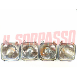 GRUPPI OTTICI FANALI FIAT IVECO AUTOBUS 370 ORIGINALI ELMA ( SIMILI A FIAT 125 )