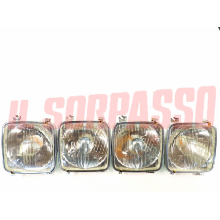 GRUPPI OTTICI FANALI FIAT IVECO AUTOBUS 370 ORIGINALI ELMA ( SIMILI A FIAT 125 )