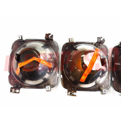 GRUPPI OTTICI FANALI FIAT IVECO AUTOBUS 370 ORIGINALI ELMA ( SIMILI A FIAT 125 )