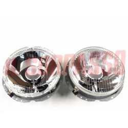 GRUPPI OTTICI FANALI GHIERE FARI VOLKSWAGEN CADDY MK1 (UNO CON VETRO ROTTO)  H4