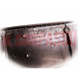 MODANATURA PORTA TARGA PARAURTI ANTERIORE A.R ALFETTA BERLINA UNIFICATA GRIGIO