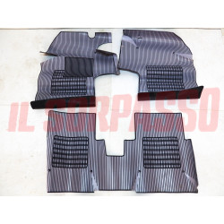 SOPRA TAPPETI GOMMA GRIGI E NERI LANCIA DELTA 1.3 - 1.5 ORIGINALI JUMBO