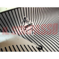 SOPRA TAPPETI GOMMA GRIGI E NERI LANCIA DELTA 1.3 - 1.5 ORIGINALI JUMBO