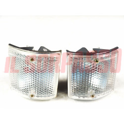 FANALINI ANTERIORI FRECCE DESTRA SINISTRA FIAT 128 BERLINA RALLY IN PLASTICA