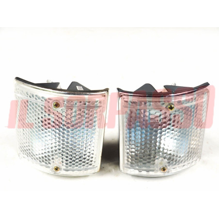 FANALINI ANTERIORI FRECCE DESTRA SINISTRA FIAT 128 BERLINA RALLY IN PLASTICA