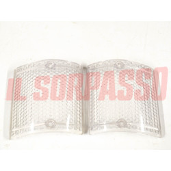 PLASTICHE FANALINI FRECCE BIANCHE FIAT 128 BERLINA RALLY ORIGINALI BELLU'