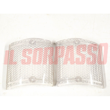 PLASTICHE FANALINI FRECCE BIANCHE FIAT 128 BERLINA RALLY ORIGINALI BELLU'