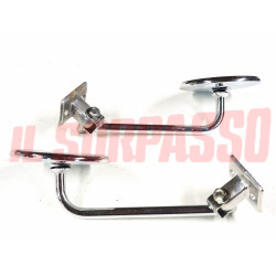SPECCHI RETROVISORI DESTRO SINISTRO CROMAT FIAT 600 850 T PULMINO 238 CAMPAGNOLA