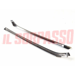 MODANATURE PARAFANGHI POSTERIORI DESTRO + SINISTRO FIAT 124 125 BERLINA SPECIAL