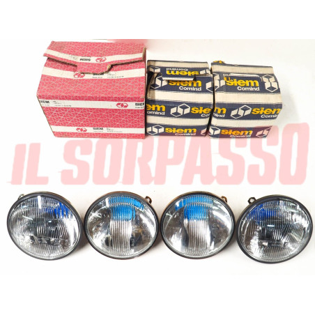 GRUPPI OTTICI FANALI FARI NORMALI FIAT 128 COUPE SL 131 SPECIAL 132 SIEM