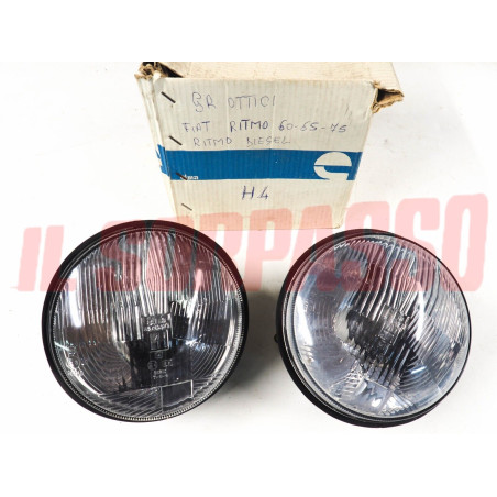 GRUPPI OTTICI FANALI SEDI FARO GUARNIZIONI FIAT RITMO 105 125 TC ABARTH ELMA H4