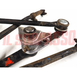 RINVIO TIRANTE SCATOLA GUIDA STERZO + TESTINE FIAT 1100 R + FAMILIARE ORIGINALI