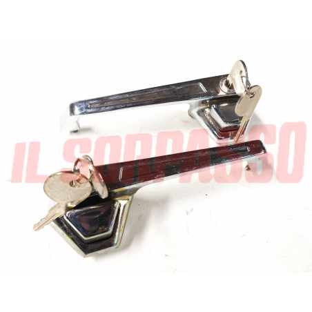 MANIGLIA PORTA ANTERIORE DESTRA + SINISTRA A.R ALFETTA BERLINA 1.6 1.8 ORIGINALI