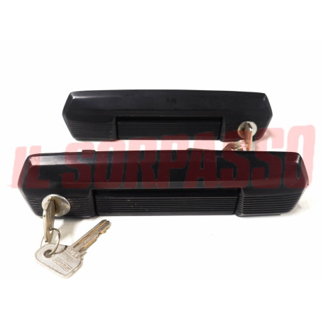 IMPARIGLIO MANIGLIE PORTE DESTRA SINISTRA FIAT 131 RACING ORIGINALI