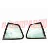 VETRI VOLETTI LATERALI POSTERIORI + GUARNIZIONI DESTRO SINISTRO PORSCHE 924 ORIG