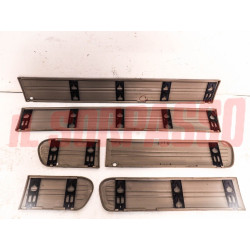 MODANATURE PORTE + PARAFANGHI ANTERIORI + POSTERIORI RENAULT 4 R4 ORIGINALI