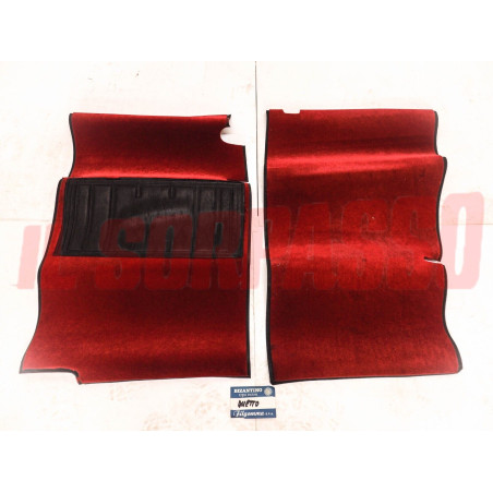 SOPRA TAPPETI MOQUETTE ROSSI ALFA ROMEO DUETTO TUTTI TIPI ORIGINALI FILGOMMA