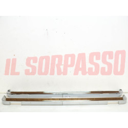 PARAURTI ANTERIORE + POSTERIORE FORD ESCORT 1975 ORIGINALI NOS
