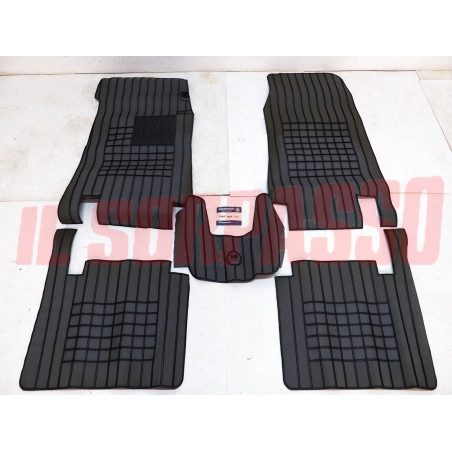 SOPRA TAPPETI GRIGI E NERI FIAT 124 COUPE SPORT ORIGINALI FILGOMMA