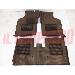 SOPRA TAPPETI MARRONI E NERI RITMO RESTYLING - 130 TC ABARTH ORIGINALI VALENTINI