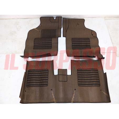 SOPRA TAPPETI MARRONI E NERI RITMO RESTYLING - 130 TC ABARTH ORIGINALI VALENTINI