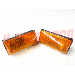 FANALINI ANTERIORI FRECCE ARANCIONI FIAT 124 BERLINA + FAMILIARE ARIC