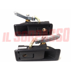 MANIGLIE PORTA DESTRA + SINISTRA LANCIA BETA COUPE - HPE - SPIDER ORIGINALI NERE