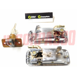 IMPARIGLIO MANIGLIE PORTE ANTERIORI + SERRATURA COFANO MOTORE FIAT 132 1800 cc