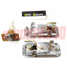 IMPARIGLIO MANIGLIE PORTE ANTERIORI + SERRATURA COFANO MOTORE FIAT 132 1800 cc