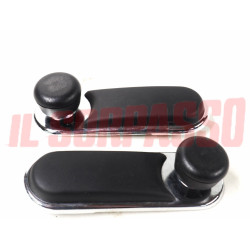 MANIGLIE ALZAVETRO DESTRA + SINISTRA FIAT 127 SPORT ORIGINALI CROMODORA