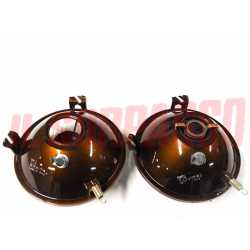 GRUPPI OTTICI FANALI FARI FIAT 128 BERLINA DA APRILE 71  + RALLY ORIGINALI ELMA