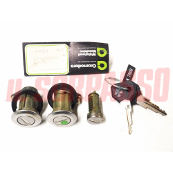 BLOCCHETTI CILINDRETTI PORTA DESTRA SINISTRA TAPPO BENZINA ALFA 75 + TURBO + IE