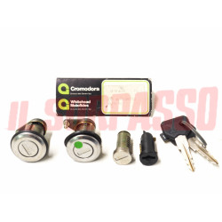 BLOCCHETTI CILINDRETTI PORTA DESTRA SINISTRA TAPPO BENZINA PORTAOGGETTI ALFA 90