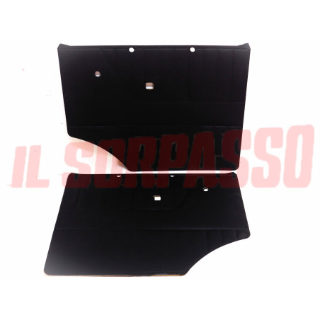 PANNELLI PORTA DESTRO SINISTRO NERI FIAT IVECO 632 CAMION ORIGINALI NOS