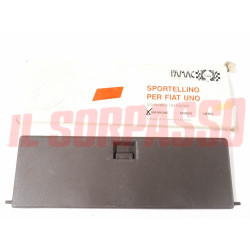 SPORTELLO CASSETTO PORTAOGGETTI CRUSCOTTO FIAT UNO MARRONE