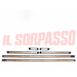 KIT MODANATURE PORTE + PARAFANGHI DESTRO + SINISTRO A.R ALFA SUD 1.2 1.3 1.5