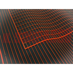 TAPPETI ROSSI E NERI ALFA ROMEO ALFETTA GT - GTV GIULIETTA 1.3 - 1.6 BIZANTINO