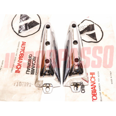 ROSTRI PARAURTI POSTERIORE DESTRO + SINISTRO BIANCHINA PANORAMICA ORIGINALI NOS