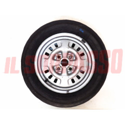 CERCHI RUOTA + GOMME DA CORSA PISTA AUTOBIANCHI A112 + ABARTH 4 5 SERIE + ABARTH