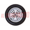 CERCHI RUOTA + GOMME DA CORSA PISTA AUTOBIANCHI A112 + ABARTH 4 5 SERIE + ABARTH