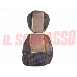 TAPPEZZERIA SCHIENALE + SEDUTA SEDILE ANTERIORE LANCIA BETA COUPE ORIGINALE