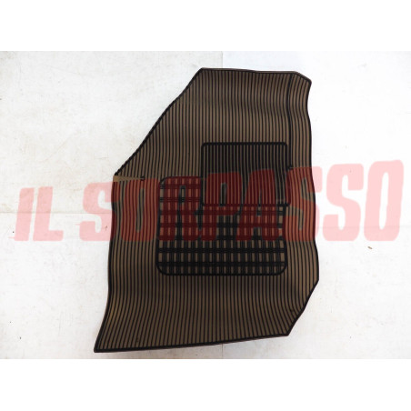 TAPPETO GOMMA ANTERIORE SINISTRO BEIGE LANCIA THEMA + FERRARI 8.32 ORIGINALE