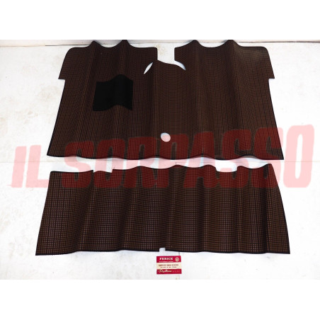 SOPRA TAPPETI MARRONI E NERI SIMCA CHRYSLER HORIZON ORIGINALI FENICE