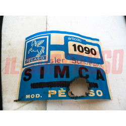 SOPRA TAPPETI AZZURRI E NERI SIMCA CHRYSLER SUNBEAM ORIGINALI PEGASO