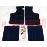 SOPRA TAPPETI BLU E NERI DAF 33 44 55 66 VOLVO 66 343 ACCESSORI DELL'EPOCA