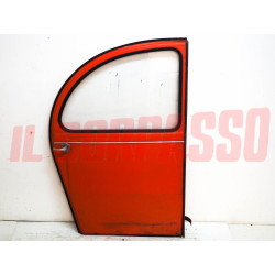 PORTA PORTIERA POSTERIORE DESTRA VETRO PANNELLO MANIGLIA CITROEN 2 CV CAVALLI